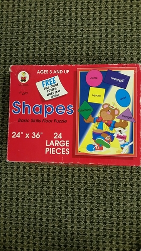 beginning skills floor puzzle