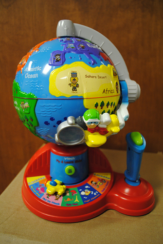 vtech globe toy